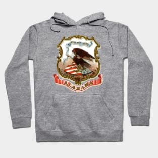 1876 Alabama Coat of Arms Hoodie